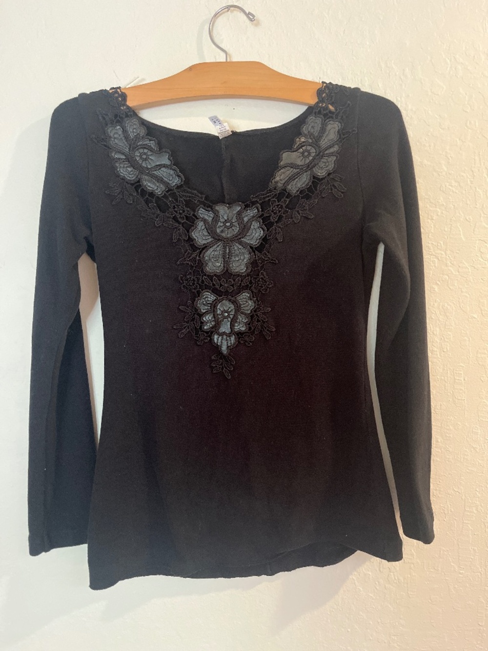 Vintage Valery Floral Lace Top